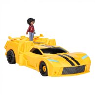 Трансформер Hasbro Спинченджер Transformers: EarthSpark Бамблби и Мо Малто F7662