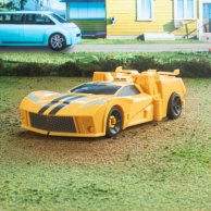 Трансформер Hasbro Спинченджер Transformers: EarthSpark Бамблби и Мо Малто F7662