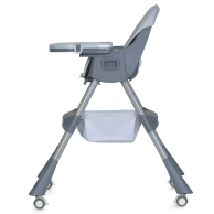 Стульчик для кормления Bambi с регулировкой, серый M 5722 Gray