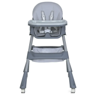 Стульчик для кормления Bambi с регулировкой, серый M 5722 Gray