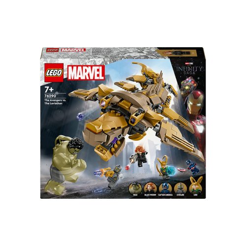 Конструктор Lego Marvel Avengers Мстители против Левиафана, 347 деталей 76290