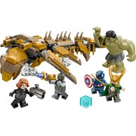 Конструктор Lego Marvel Avengers Мстители против Левиафана, 347 деталей 76290