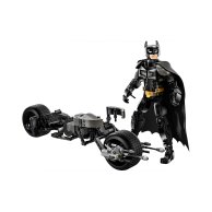 Конструктор Lego DC Batman Фигурка Бэтмена для сборки и бетцикл, 713 деталей 76273