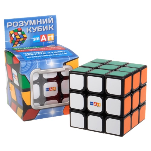 Умный Кубик Фирменный 3х3 черный