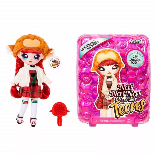 Игровой набор с куклой NA! NA! NA! SURPRISE серии "Teens" - САМАНТА Смарт (573876)