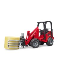 Мини-погрузчик Bruder Schaffer Compact 2630 з аксессуарами 02192