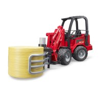 Мини-погрузчик Bruder Schaffer Compact 2630 з аксессуарами 02192