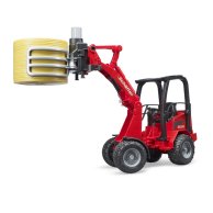 Мини-погрузчик Bruder Schaffer Compact 2630 з аксессуарами 02192