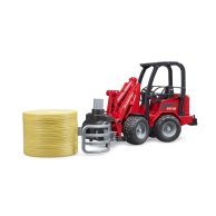 Мини-погрузчик Bruder Schaffer Compact 2630 з аксессуарами 02192