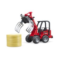 Мини-погрузчик Bruder Schaffer Compact 2630 з аксессуарами 02192