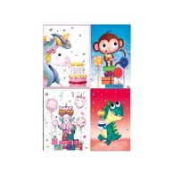 Пакет подарочный бумажный XL "Сartoon animals" (ST01609-XL)