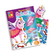 Магнитная игра Vladi Toys "Единорог" в папке VT3204-27 (укр)