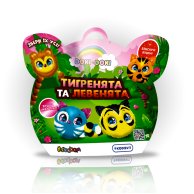 Мягкая игрушка-сюрприз #sbabam Тигрята и львята 40/CN23