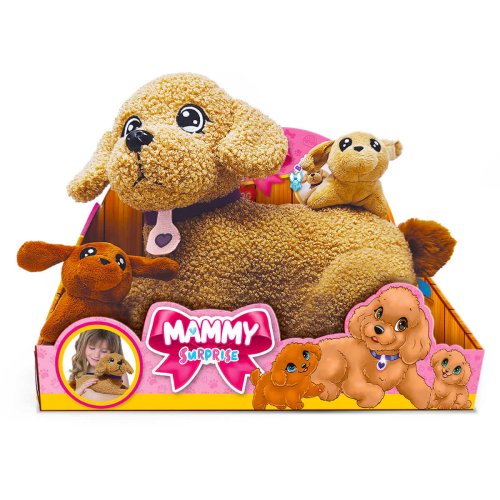 Мягкая игрушка #sbabam Мама пудель с сюрпризом Big Dog 44/CN-23-1