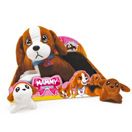 Мягкая игрушка #sbabam Мама бигль с сюрпризом Big Dog 44/CN-23-2