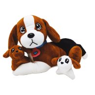 Мягкая игрушка #sbabam Мама бигль с сюрпризом Big Dog 44/CN-23-2