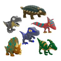 Бомбочка-сюрприз для ванны Inkee с игрушкой Динозавры 35597