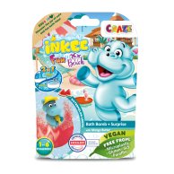 Бомбочка-сюрприз для ванны Inkee с игрушкой Бегемотики 43417