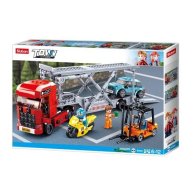 Конструктор SLUBAN трейлер, транспорт, фигурки M38-B0880