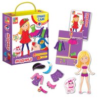 Магнитная игра-одевалка "Модницы" (VT3702-05)