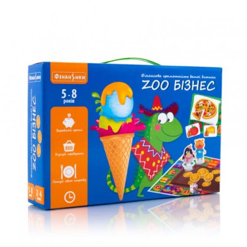 Настольная игра "Зообизнес" Vlady Toys (укр) (VT2312-05)