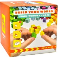 Деревянный конструктор-сюрприз "Cubika World"