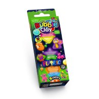 Шариковый пластилин "BUBBLE CLAY "FLUORIC" 6 цветов (BBC-FL-6-01U)