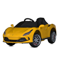 Детский электромобиль Bambi Машина Ferrari, желтый M 5860EBLR-6