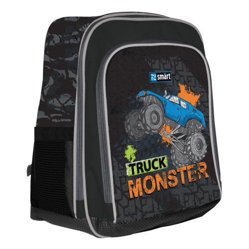 Рюкзак школьный SMART H-55 "Monster Truck" (558026)