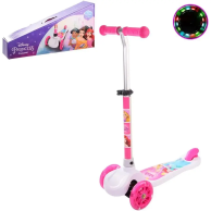 Трехколесный самокат Disney Princess колеса PU с подсветкой LS2117