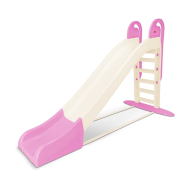 Детская горка Doloni Toys 243 см, бело-розовая 014550/22