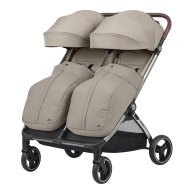 Прогулочная коляска двухместная Carrello Link CRL-6533 Island Beige