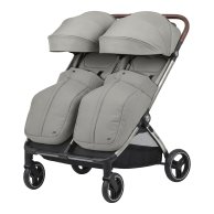 Прогулочная коляска двухместная Carrello Link CRL-6533 Cliff Grey