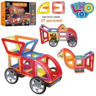 Магнитный конструктор Limo Toy Транспорт, 27 деталей LT3004