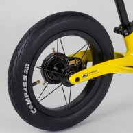 Велобег (беговел) Corso 12" Prime C7, желтый 50457