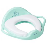 Детская накладка на сиденье унитаза Tega Baby Bunny mint голубая KR-020-105