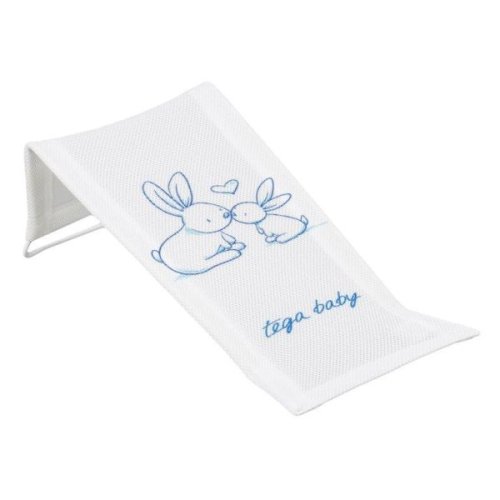 Детская горка для купания Tega Baby Лежак Bunny white KR-026-103