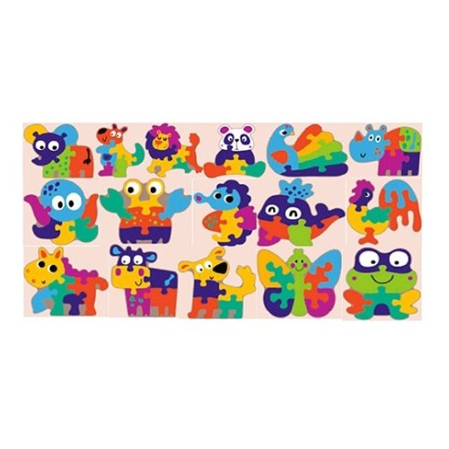 Деревянная игрушка Пазлы (MD2798)