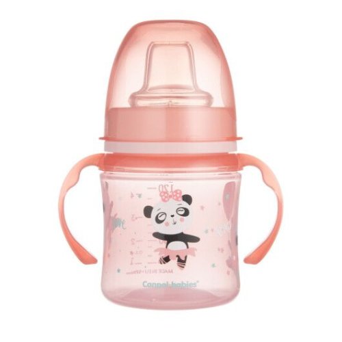 Кружка тренировочная EasyStart 120 мл - Sweet Fun розовая (35 / 207_pin)