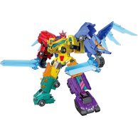 Игровой набор с машинками-трансформерами Dinoster Метатрон 5 в 1 EU580855