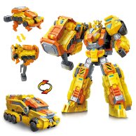 Игровой набор с роботом-трансформером Dinoster Эмбер Страйк EU583822