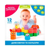 Развивающий конструктор Kiddi Smart Kiddi Soft Чудозвуки и цвета 04141
