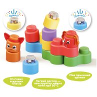 Развивающий конструктор Kiddi Smart Kiddi Soft Чудозвуки и цвета 04141