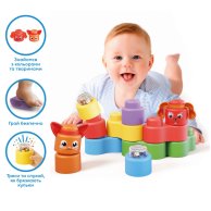 Развивающий конструктор Kiddi Smart Kiddi Soft Чудозвуки и цвета 04141