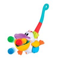 Игрушка-каталка Kiddi Smart Пеликан-затейник, украинский 64642