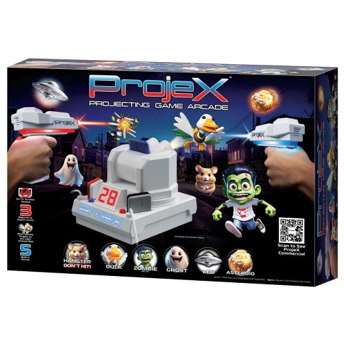 Игровой набор для лазерных боев Laser X Проектор ProjeX Animated (2 бластера, 5 слайд-целей) 52613