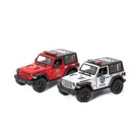 Машинка Kinsmart Jeep Wrangler Полиция/Пожарная 1:34 KT5412WPR