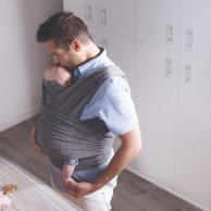 Слинг для новорожденного Chicco Boppy ComfyFit, серый 79949.47
