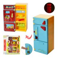 Холодильник Bambi XS-14006 21см, муз, свет, продукты, на бат-ке