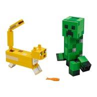 Lego Minecraft Крипера и оцелот (21156)